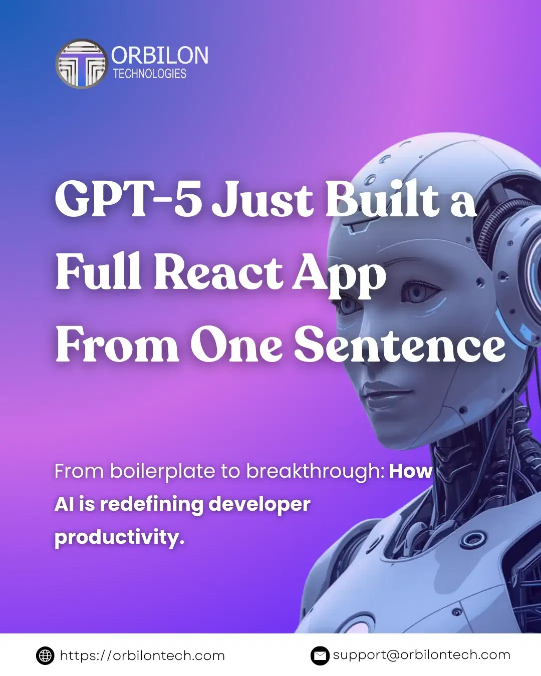 GPT-5 React app development